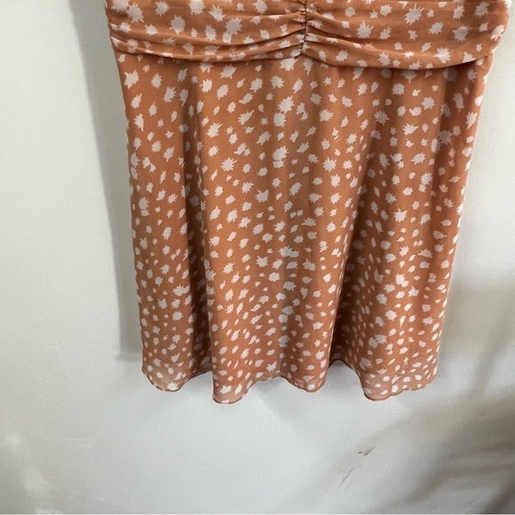 Madewell Ruched Waist Mini Dress in Star Shower Print - Picture 8 of 16